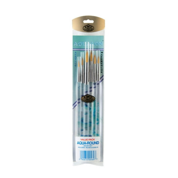 Royal & Langnickel Aqualonâ„¢ 6pc Round Brush Set