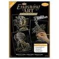 thumbnail image 1 of Royal & Langnickel(R) Foil Engraving Value Pack 8.75"X11.5"-Gold - Rhinoceros, Giraffe & Elephant, 1 of 4