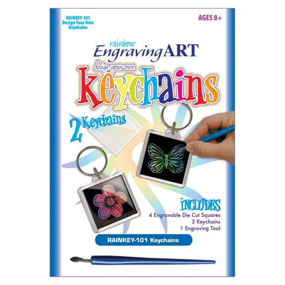 Royal & Langnickel Engraving Art™ Design Your Own Keychains - 7pc