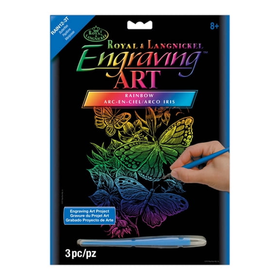 Royal & Langnickel Engraving Art™ Rainbow Foil Projects