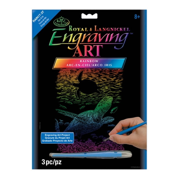 Royal & Langnickel Engraving Art™ Rainbow Foil Projects