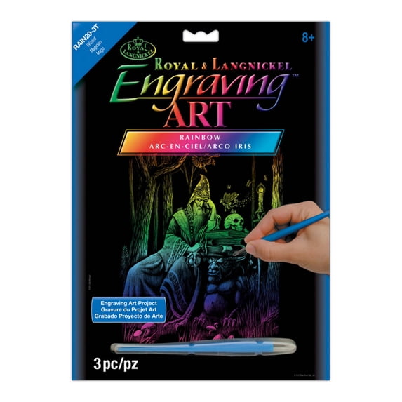 Royal & Langnickel Engraving Art™ Rainbow Foil Projects
