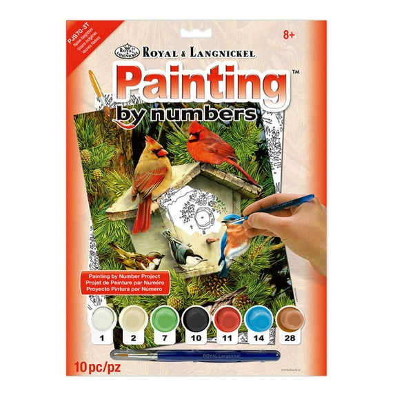 Royal & Langnickel Small Paint By Number Kit 8.75"X11.75"-Native Neighbors