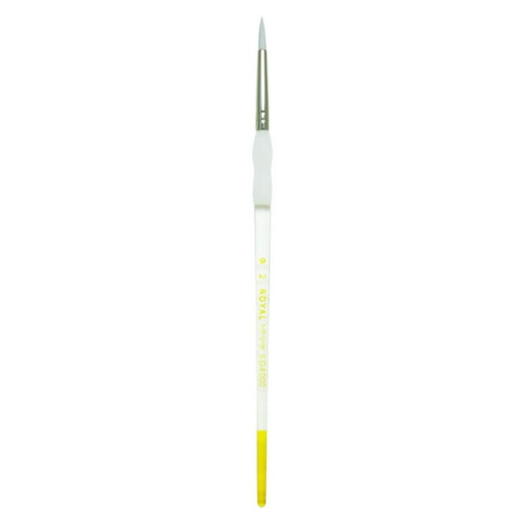 SG4000 Series | Soft-Grip™ Standard Handle White Taklon Round Brush