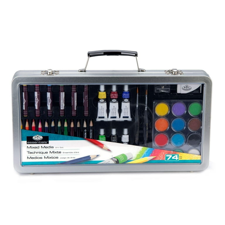 Royal & Langnickel Mixed Media Art Set - 74pc - Walmart.com
