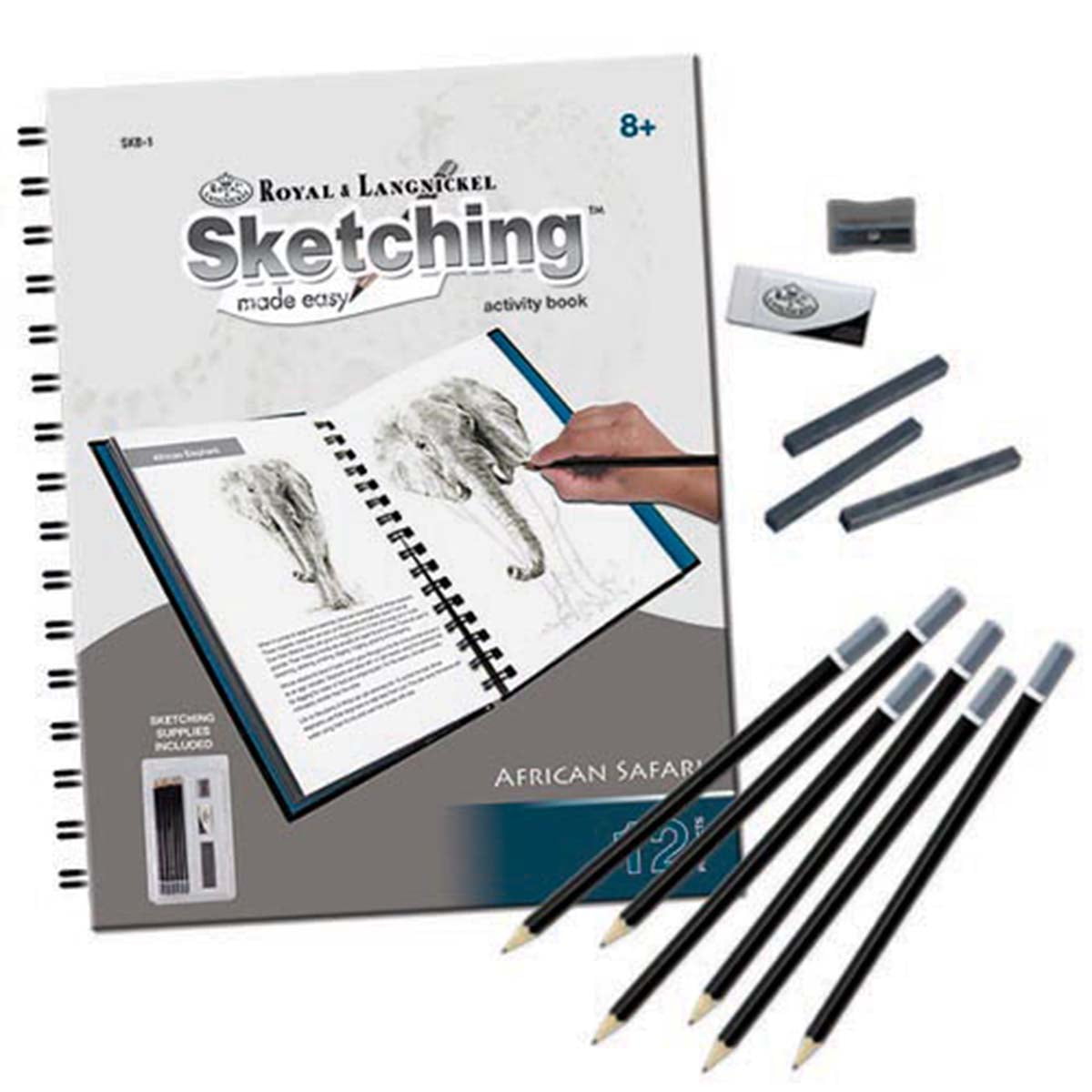 Shetching Royal & Langnickel Sketching Made Easy Activity Book - Walmart.com