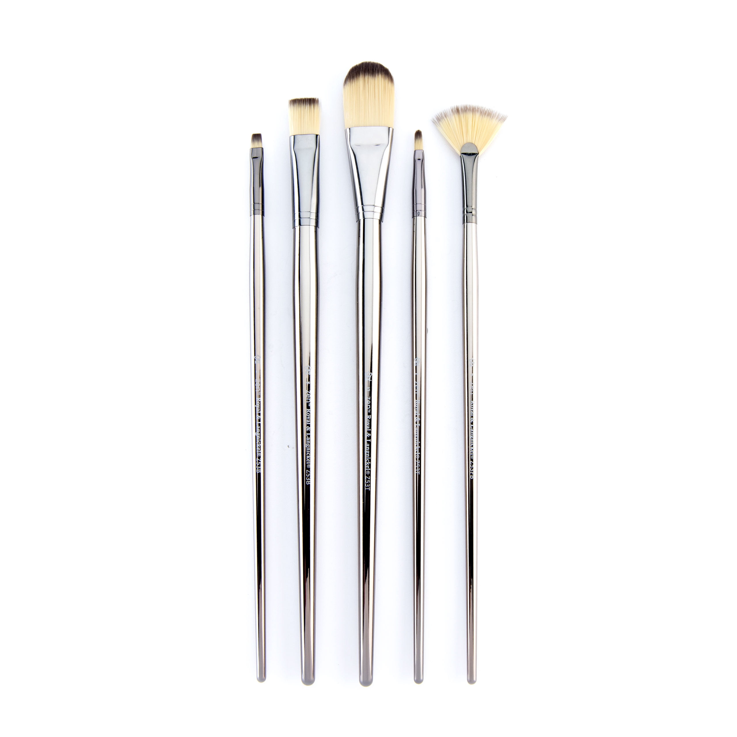 12 Pcs 1 inch Flat Paint Brush for Acrylic Painting Wooden Handle Nylon Craft Brushes for Watercolor Oil Crafts Face Body Art