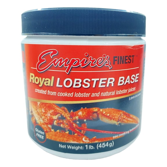 Empire's Finest Royal Lobster Base 16 oz. | Gluten Free | (1 Pack, Lobster)