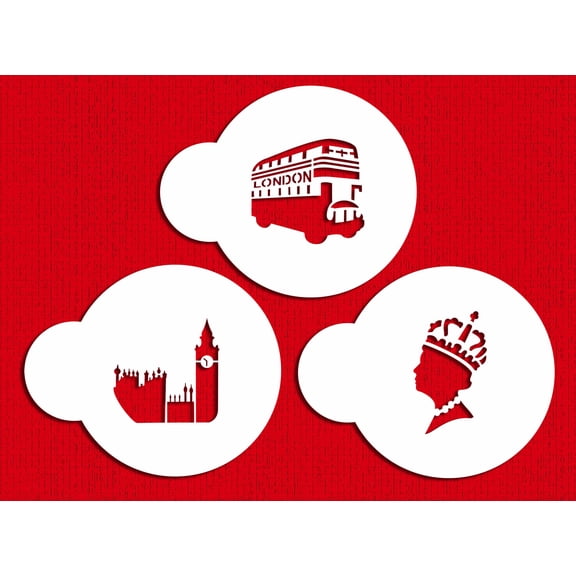 "Royal" London Stencil Set by Designer Stencils