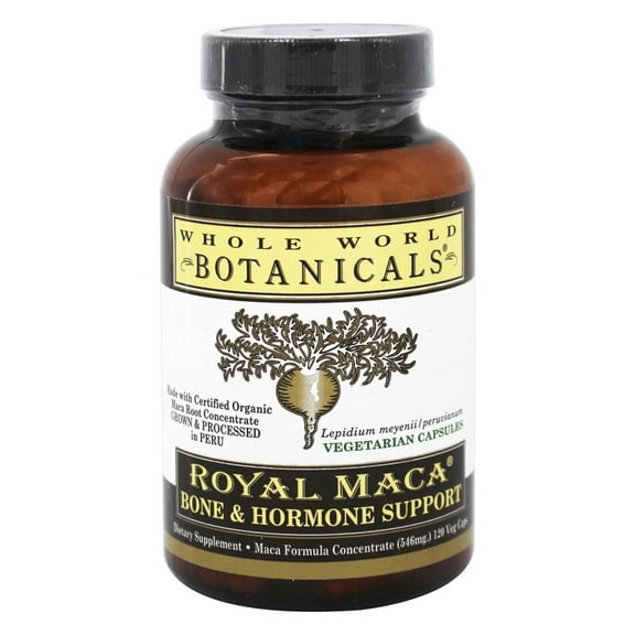 Royal Maca Bone & Hormone Support Vegetarian Capsules, (120 ct.)