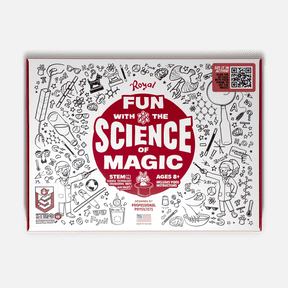 Royal Magic Science Kit STEM Experiments for Kids, Educational Kids Science Kit with 20 Plus Hands-On Projects & Magic Tricks, Learn Physics, Chemistry & Engineering