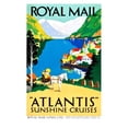 thumbnail image 1 of Royal Mail "Atlantis" Poster Print by Percy Padden, 1 of 3