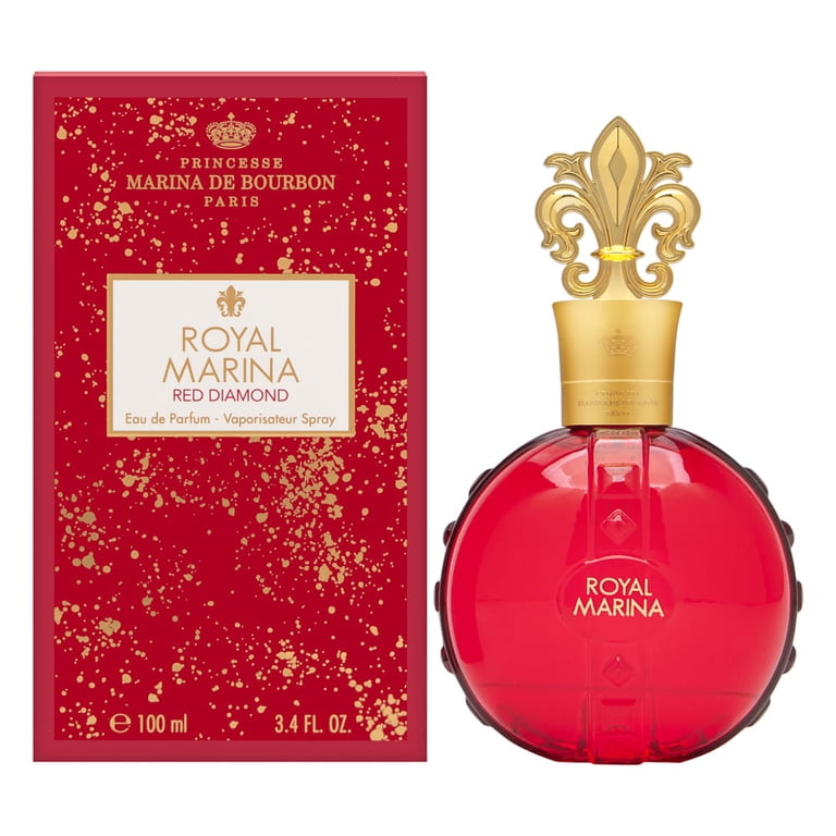 香水(女性用) Diamond Princesse Marina De Bourbon Princesse Marina de Bourbon Royal Marina Red Diamond 3.4 oz EDP