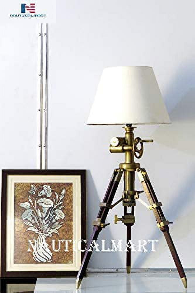 Royal Marine Tripod Table Lamp Industrial Lamps Nautical Decor