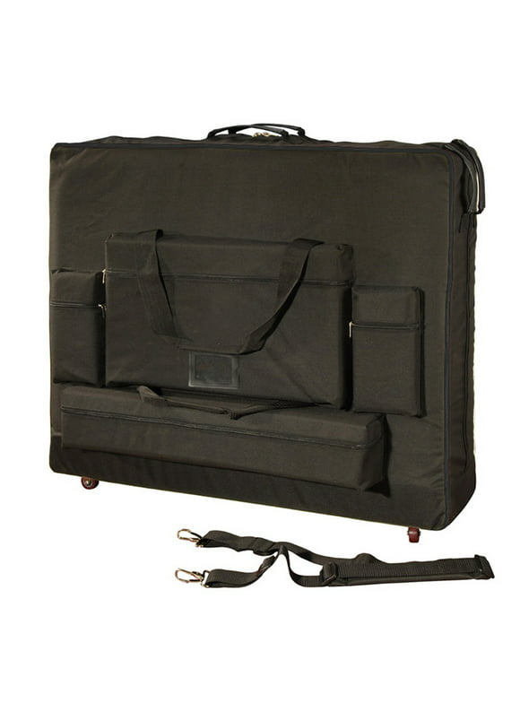 Royal Massage Deluxe Black Universal Oversized Massage Table Carry Case w/Wheels (32")