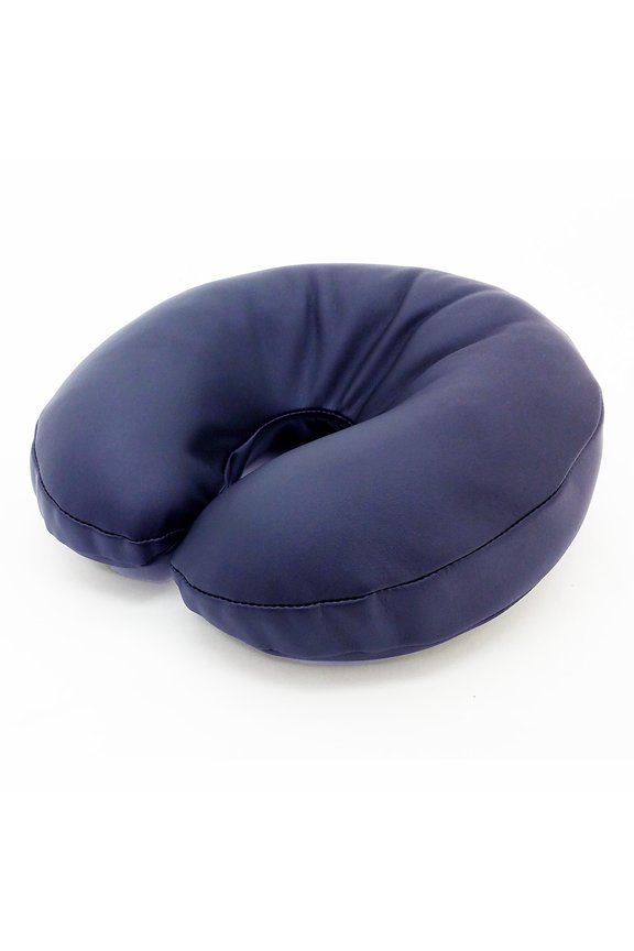 Deluxe Universal Massage Face Pillow Replacement Memory Foam Cushion Headrest (Navy Blue)