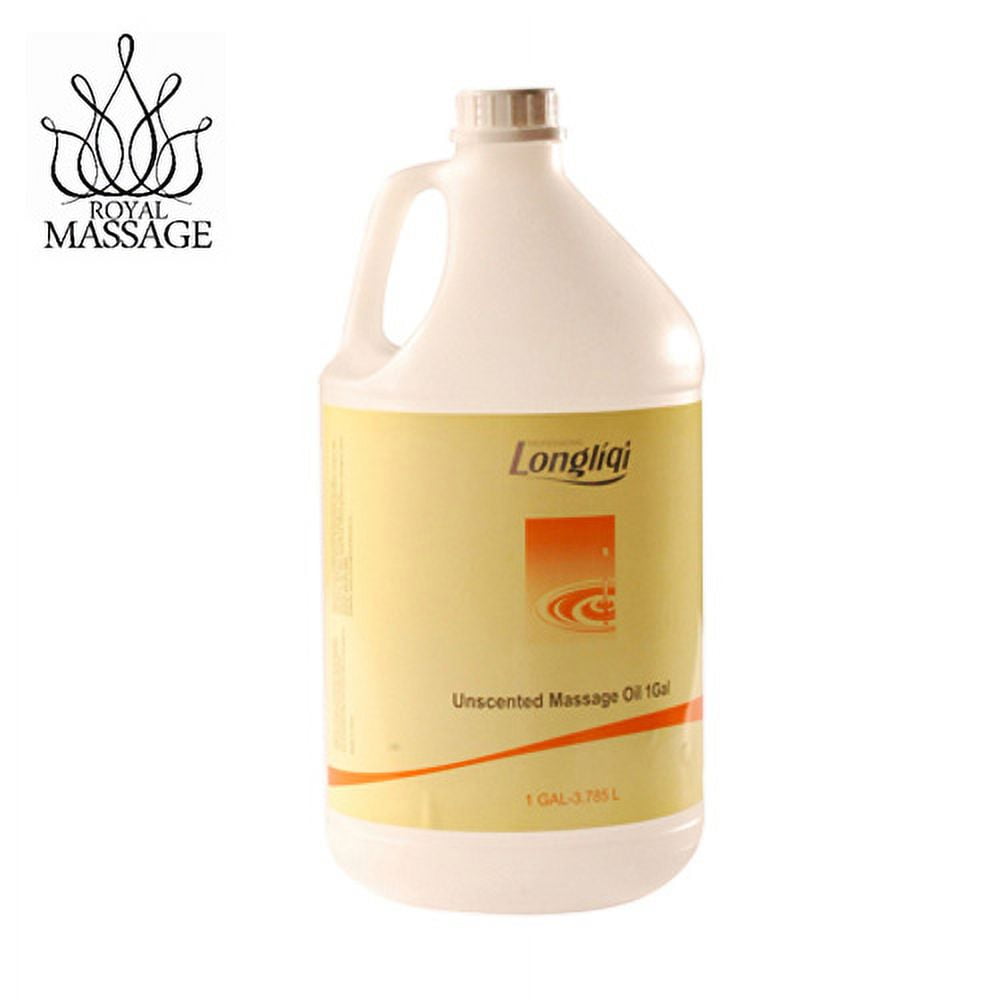 Royal Massage Longliqi Unscented Massage Oil Gallon 0093