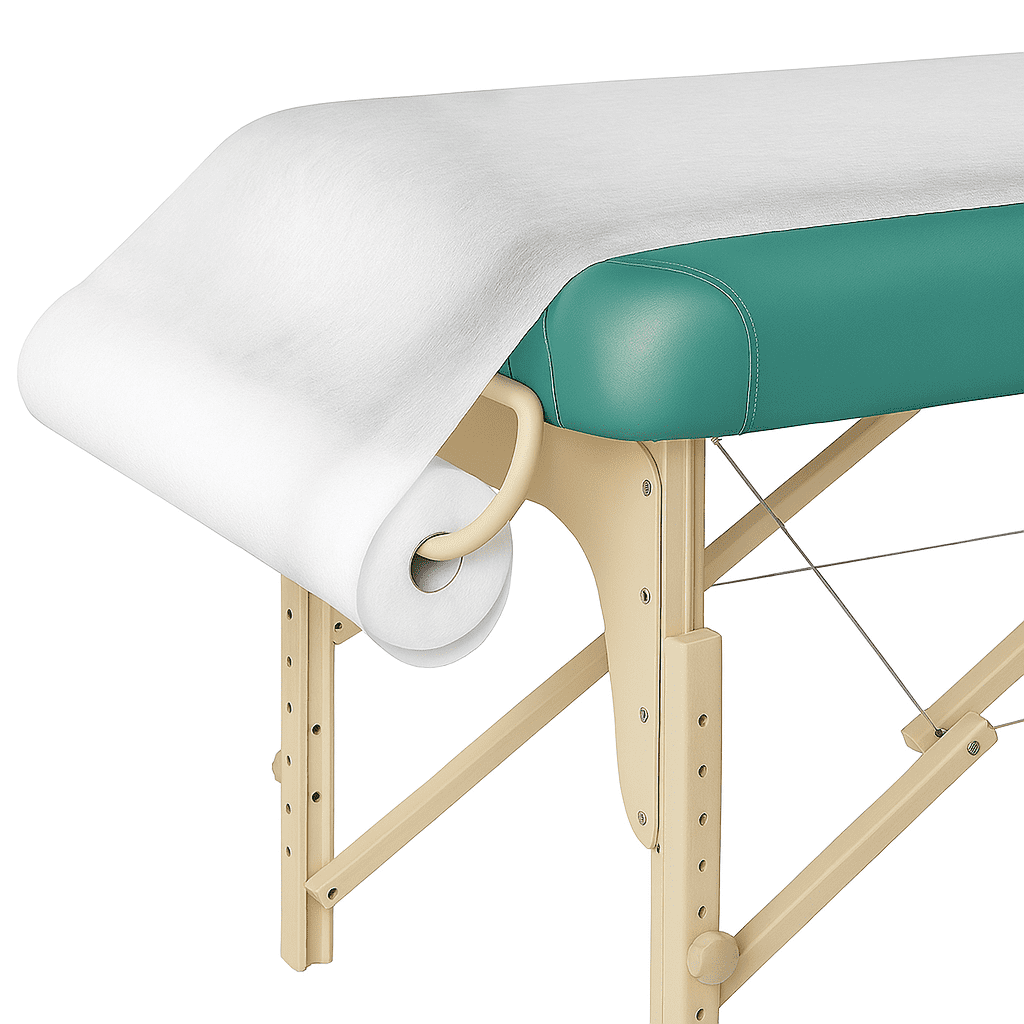 Royal Massage Ultra-Soft Non-Woven 23.5 in Wide Disposable Massage Table Cover Rolls (100 Meters - Single Roll)
