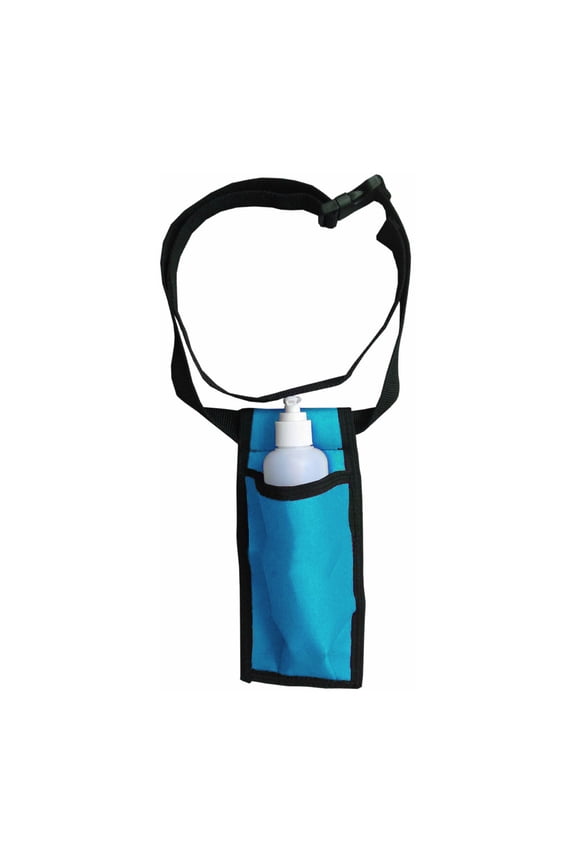 Single Adjustable Massage Oil/Lotion Holster (Aqua)