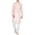 thumbnail image 1 of Royal Men's Cotton Linen Basics Kurta Pyajama Set, 1 of 1