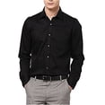 thumbnail image 1 of Royal Men's Formal Shirt (Royal_180_Black_Medium), 1 of 1