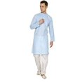 thumbnail image 1 of Royal Kurta Men's Cotton Linen Kurta Pyjama, 1 of 1