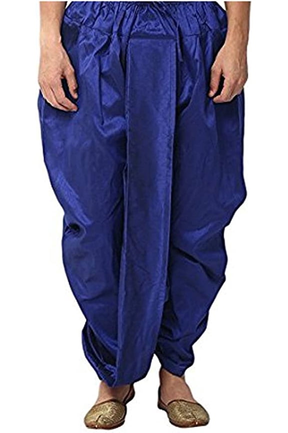 Royal Men's Luxury Royal Blue Dhoti