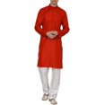 thumbnail image 1 of Royal Kurta Mens Linen Cotton Kurta Pyjama Set, 1 of 1