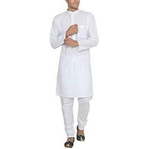 Royal Mens Linen Cotton Kurta Pyjama Set