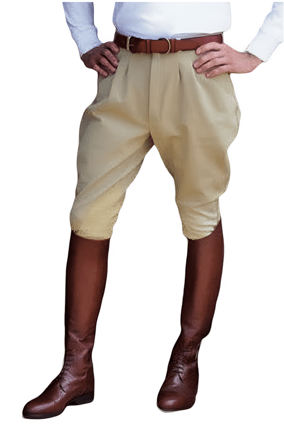 Royal Mens Polo Riding Pants Classic Jodhpur Baggy Trousers Equestrian Sports Pants