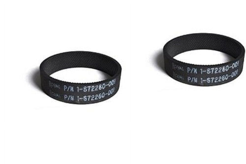 Royal Metal Upright Vacuum Cleaner Knurled Belts 2 Pk Part 1672260001