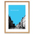 thumbnail image 1 of Royal Mile Edinburgh Scotland Famous Street Sky Blue Framed Art Print, 1 of 5
