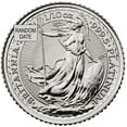 thumbnail image 2 of 2025 Great Britain 1/10 Oz .9995 Fine Platinum Britannia Coin - King Charles III Effigy, BU 2 of 3