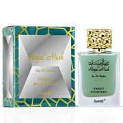 Royal Musk Sweet Powdery EDP 100ML 3.4 OZ by SURRATI, Exotic Fragrances for Men Women.