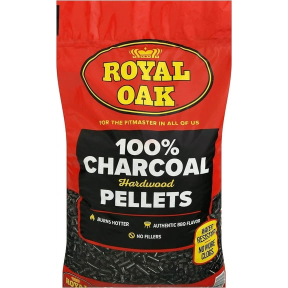 Royal Oak 100% Charcoal Hardwood Grill Wood Pellets