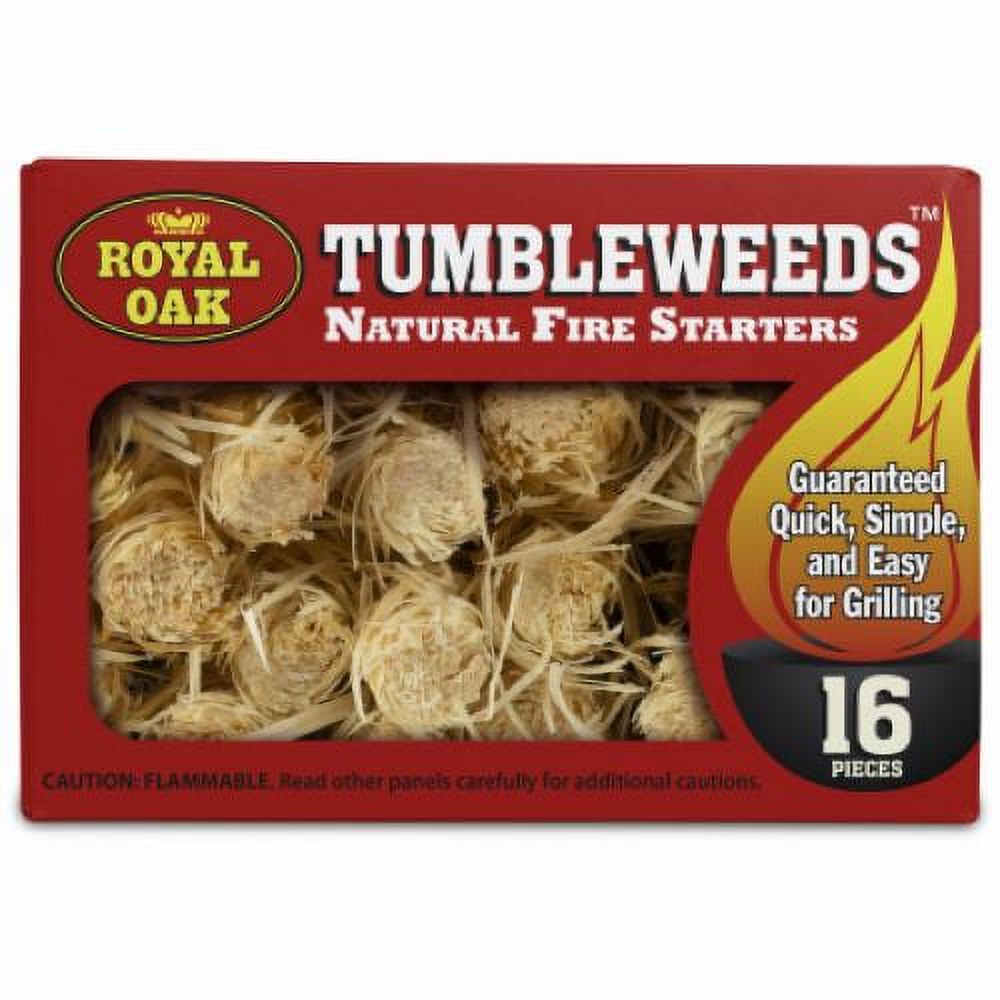 Royal Oak 205228448 16Count Pack of Tumbleweeds Fire Starter