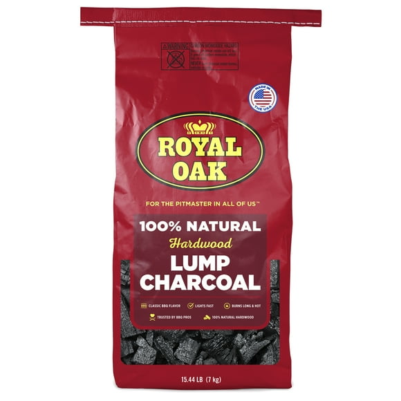 Royal Oak 100% All Natural Hardwood Lump Charcoal 15.4 LBS
