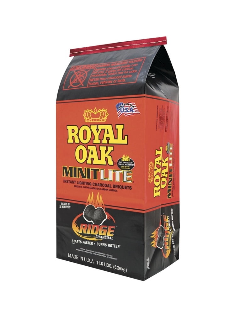 Royal Oak Minit Lite Instant Lighting Charcoal Smoker Hardwood