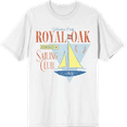 thumbnail image 1 of Royal Oak Sailing Club Adult White Crew Neck Short Sleeve Tee-XXL, 1 of 2