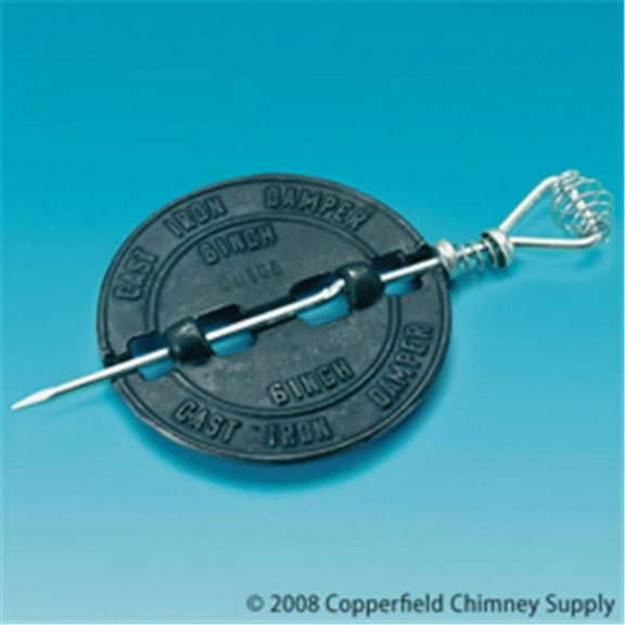 Royal Pacific Shenzhen 19-017 8 Inch Cast-iron Stovepipe Damper