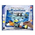 thumbnail image 1 of Royal Paint By Number Junior Lg Dolphins, 1 of 2