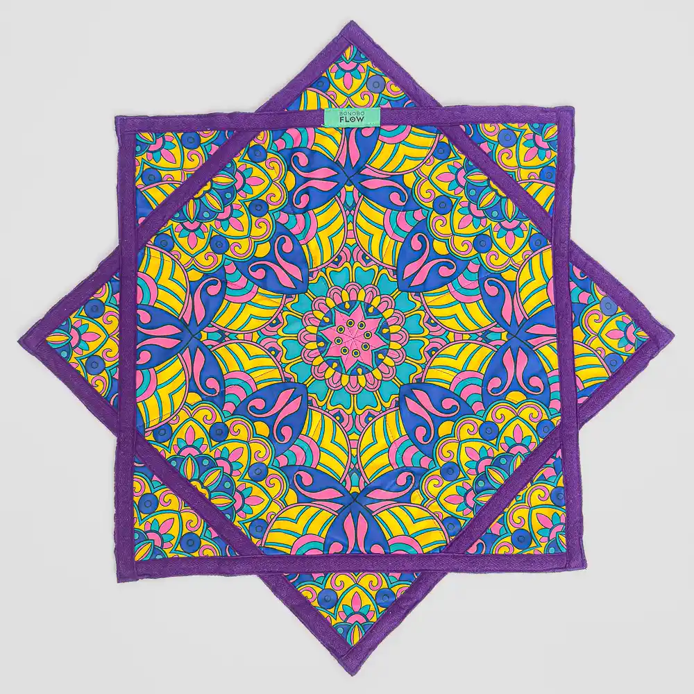 Royal Palace UV Flow Star | Spin Cloth Dapo Star | Festival Rave ...