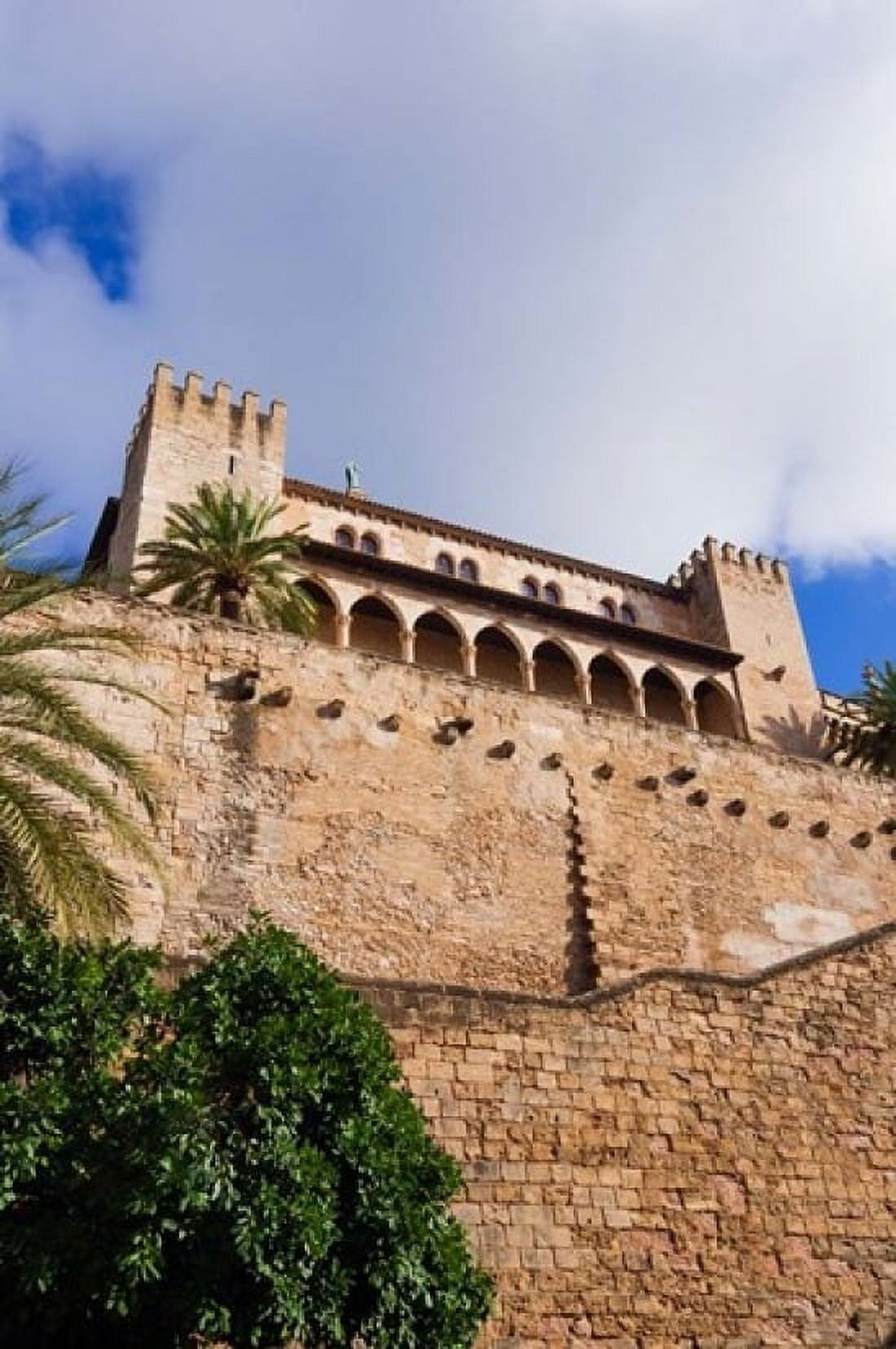 Royal Palace of La Almudaina Palma Majorca Balearic Islands Spain Canvas Art - Nico Tondini DanitaDelimont (11 x 17)