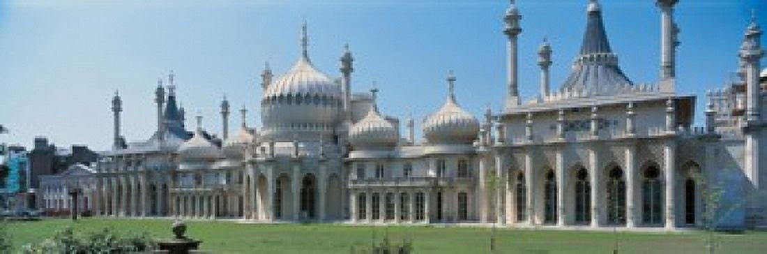 Royal Pavilion Brighton England Canvas Art - Panoramic Images (18 x 6)