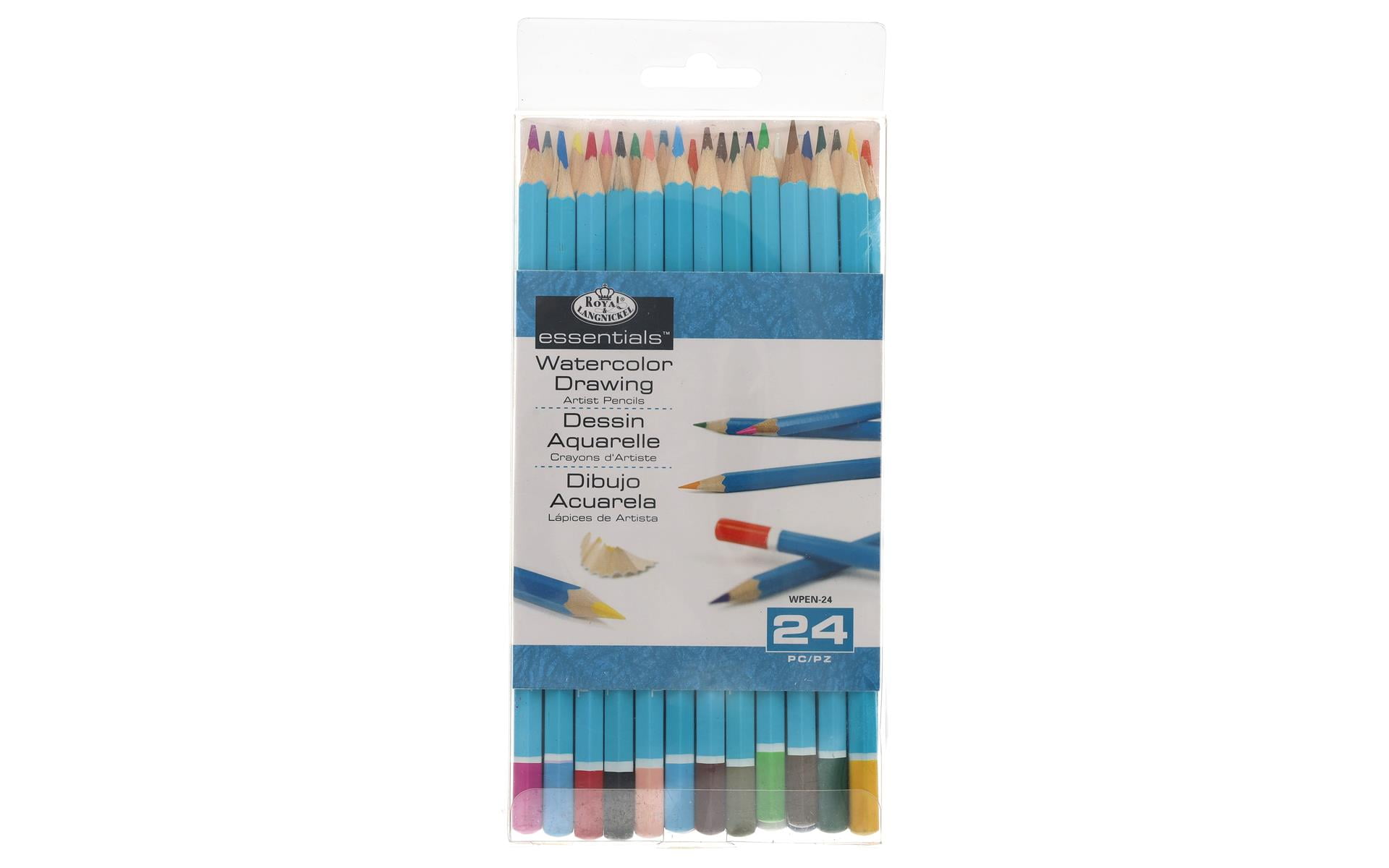 Art Set Color Pencils 72 Watercolor Pencils Professional Ameture Artists  Students Kids Hobby Numbered, with a Brush and Metal Box - 72 Water Color