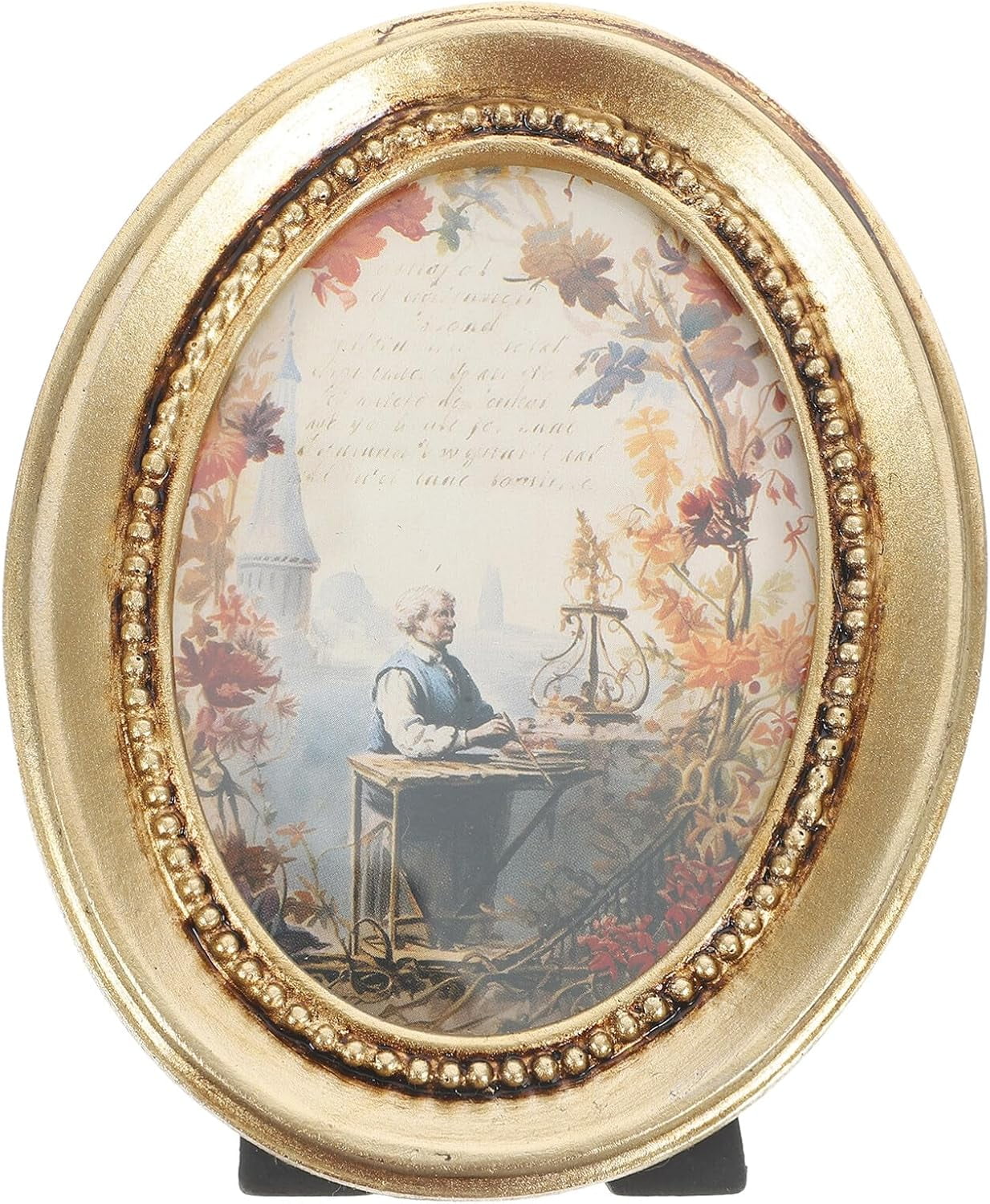 Royal Picture Frame 4x3inch Oval Antique Photo Frame European Style ...