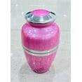 thumbnail image 1 of Royal Pink Human Ashes Urn | Urn for Human and Pet | Aluminum Cremation Urns for Ashes & Mortal Remains | Urn for Human Ashes | Ashes Keepsake urn | Cinerary Urns Burial Urns | Pet Urn | Memorial Urn, 1 of 3