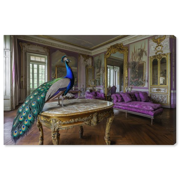 Royal Plumage Canvas Classic Landscape by Art Remedy, Gallery Wrapped, 45 x 30