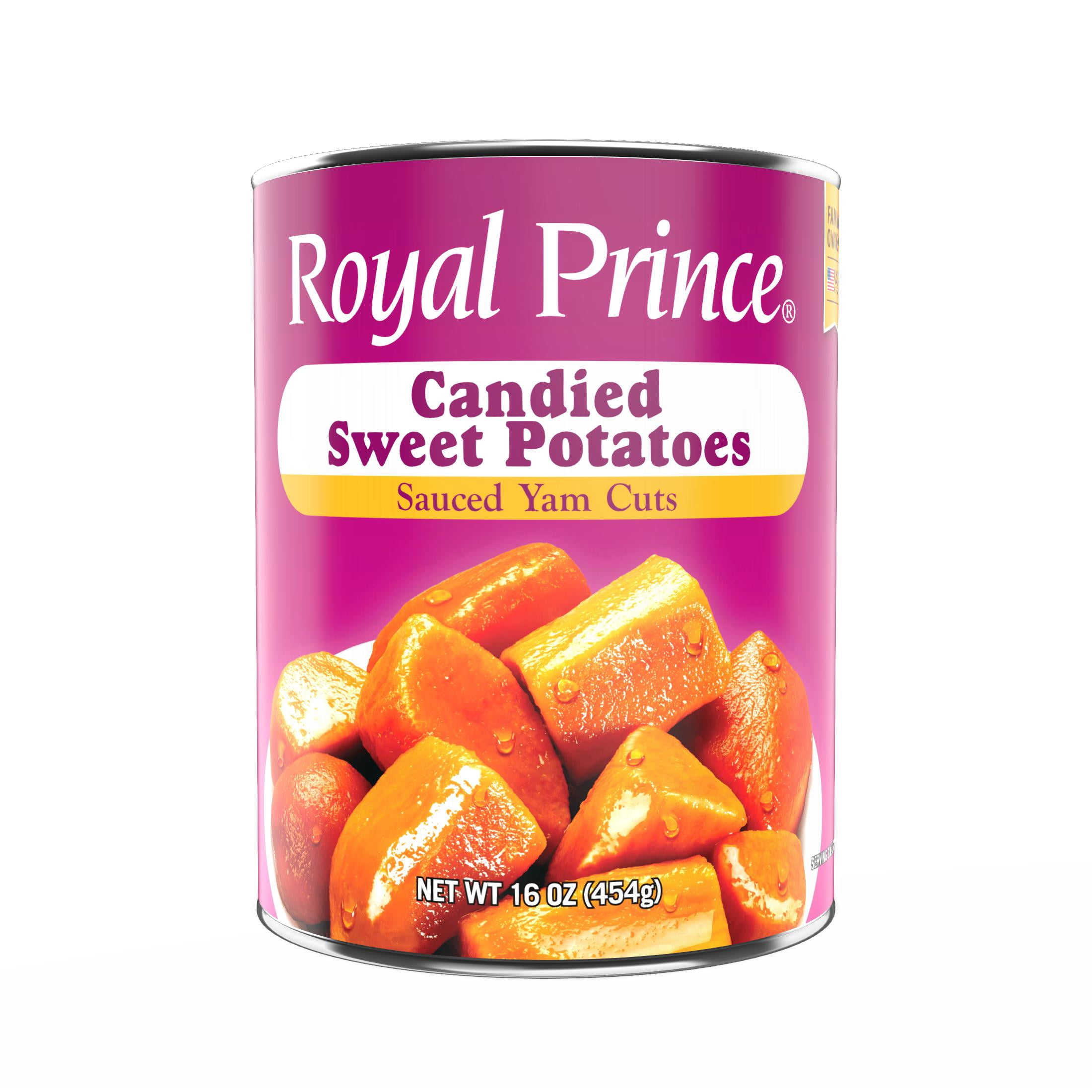 Royal Prince Canned Candied Yams, 15.5 oz, Can