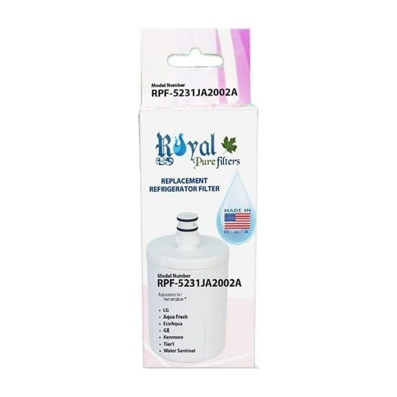 Royal Pure Filters RPF-5231JA2002A Replacement Water Filter For LG 5231JA2002A, LT500P, LG 5231JA2002-A,,1 Pack